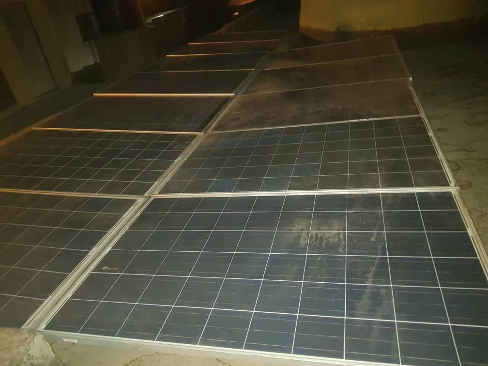 Donation of solar power systems to various mosques